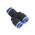 Série Py 8mm Tamanho do conector união y Tubos de ar pneumático/acessórios de tubo